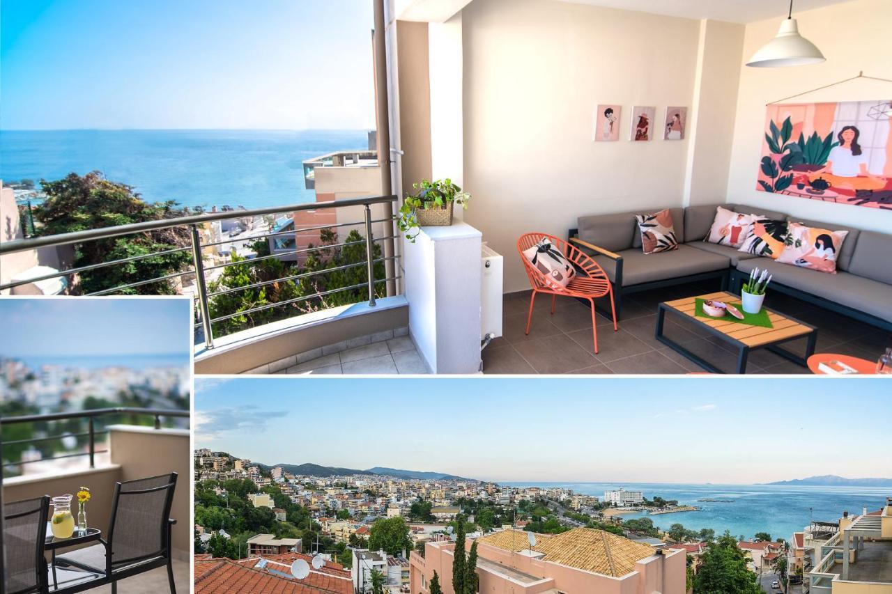 Sea Breeze Boutique Apartment Kavála ภายนอก รูปภาพ